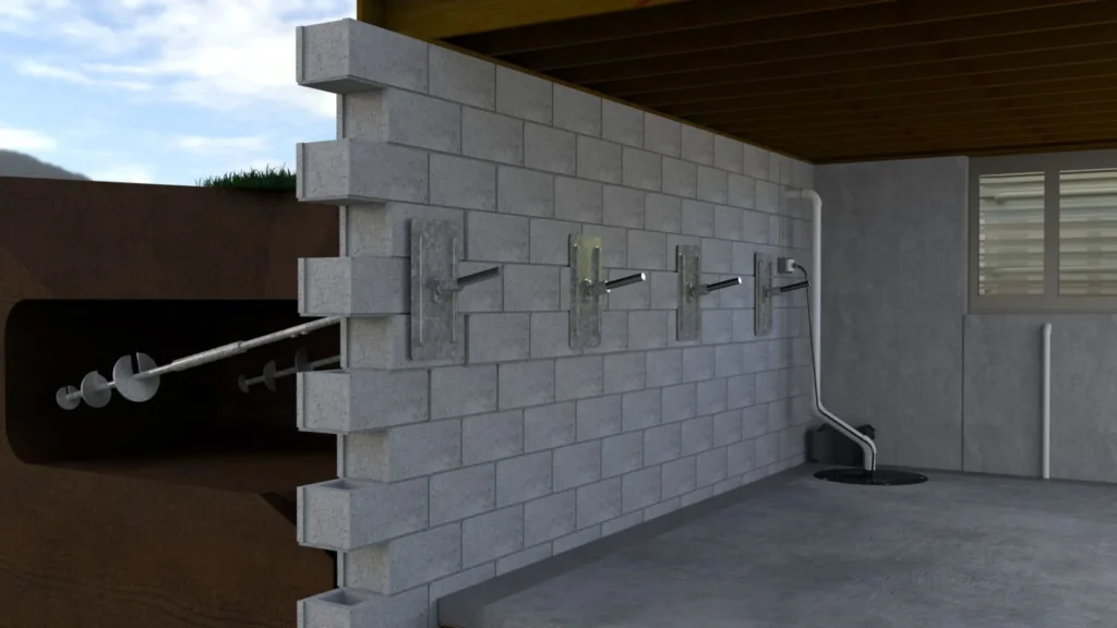 Geo Lock Wall Anchor System in Smithville, TN